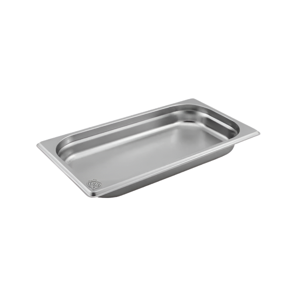 Stainless Steel Gastronorm Pan GN 1/3 Depth 40mm