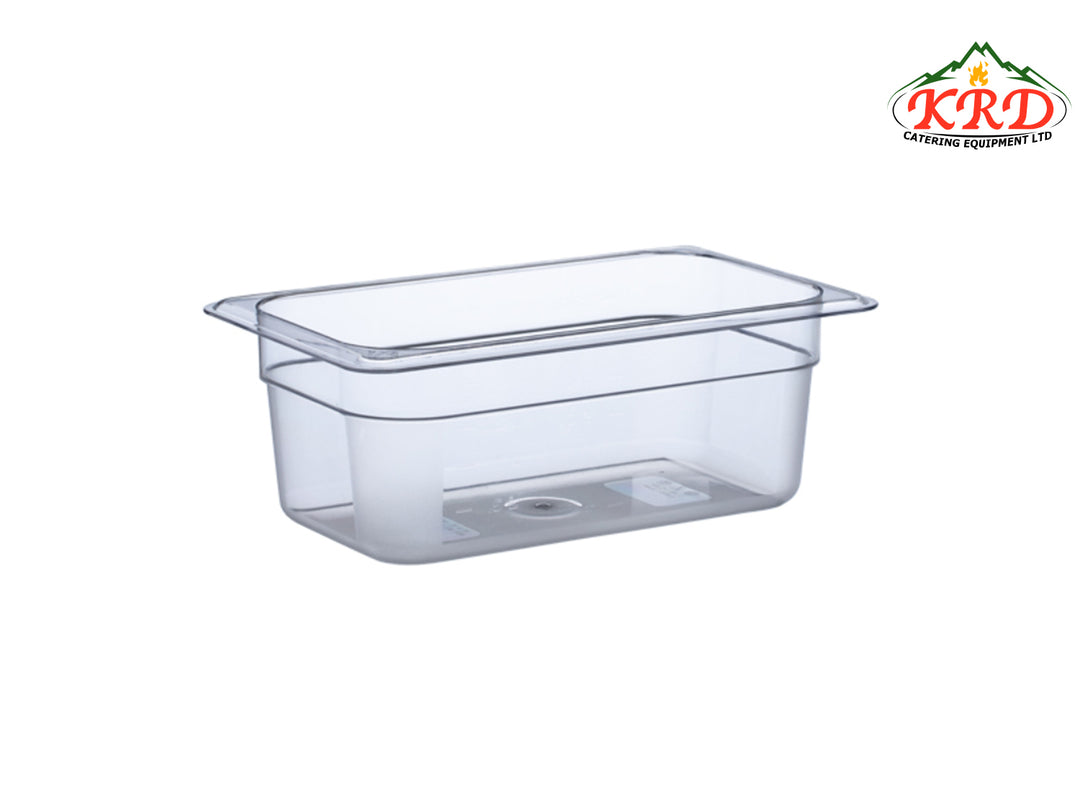 KRD Essentials Polypropylene 1/4Gastronorm Pan 100mm