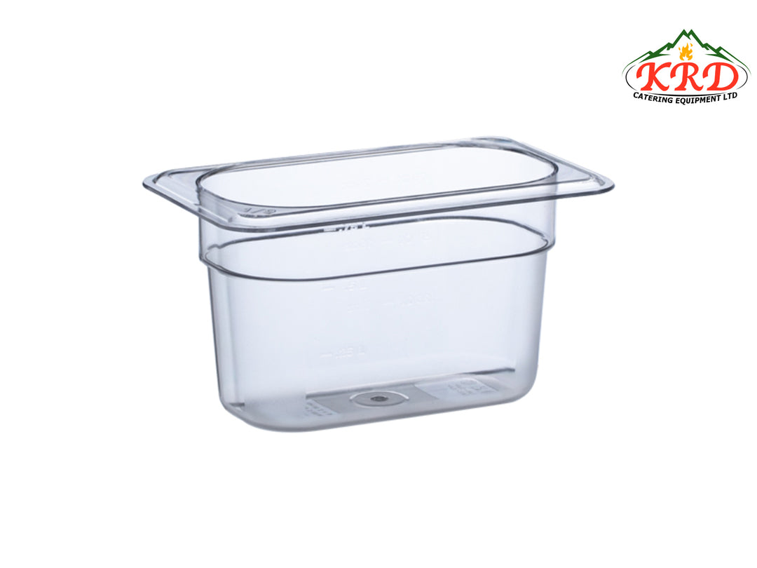 KRD Essentials Polypropylene 1/9 Gastronorm Pan 150mm