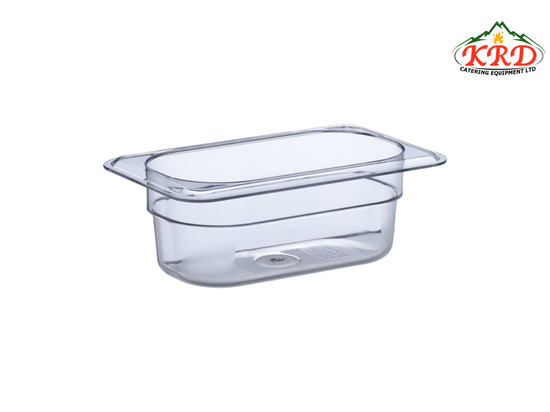 KRD Essentials Polypropylene 1/9 Gastronorm Pan 65mm