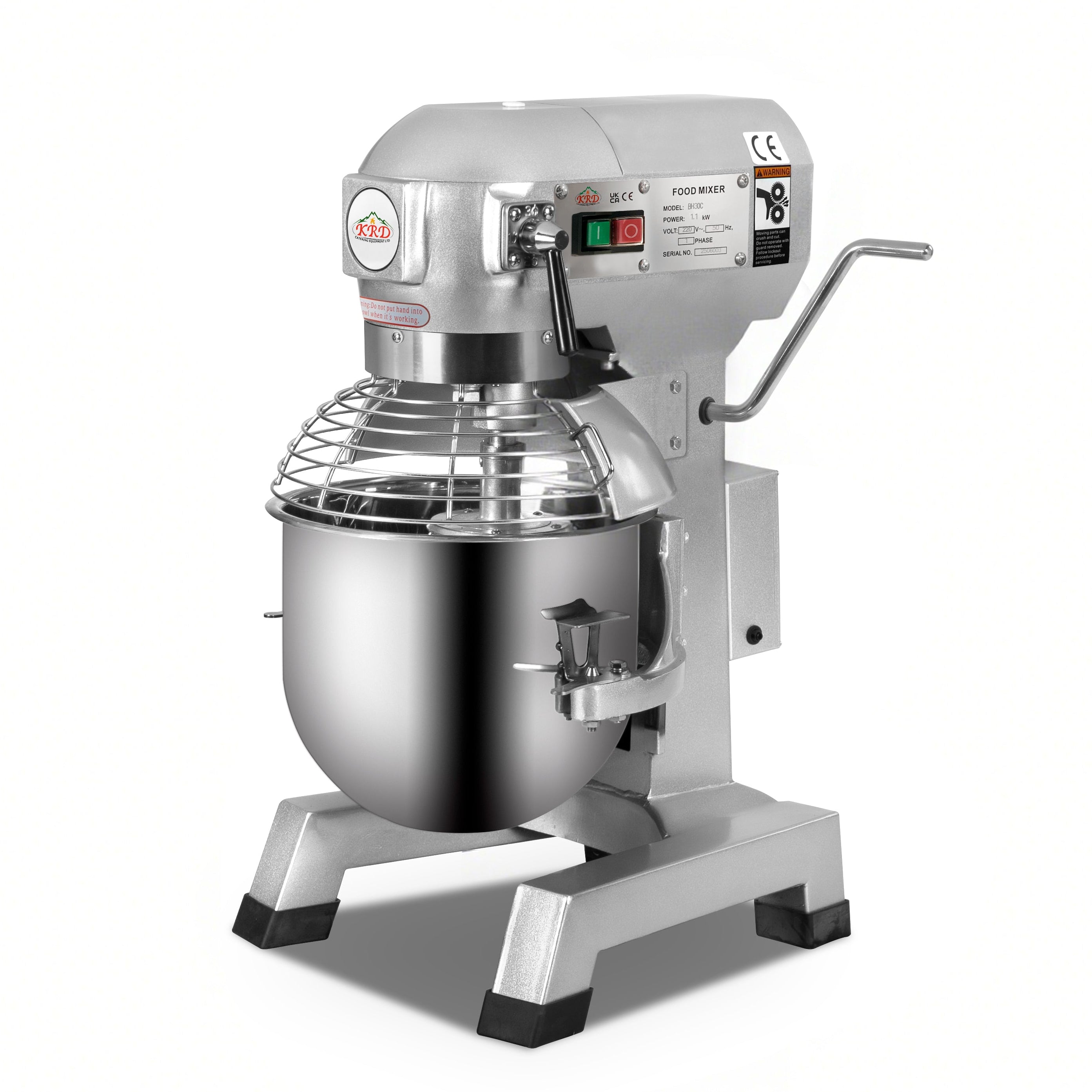 KRD Professional Food Planetary Mixer 20 Litres Speed BH20C