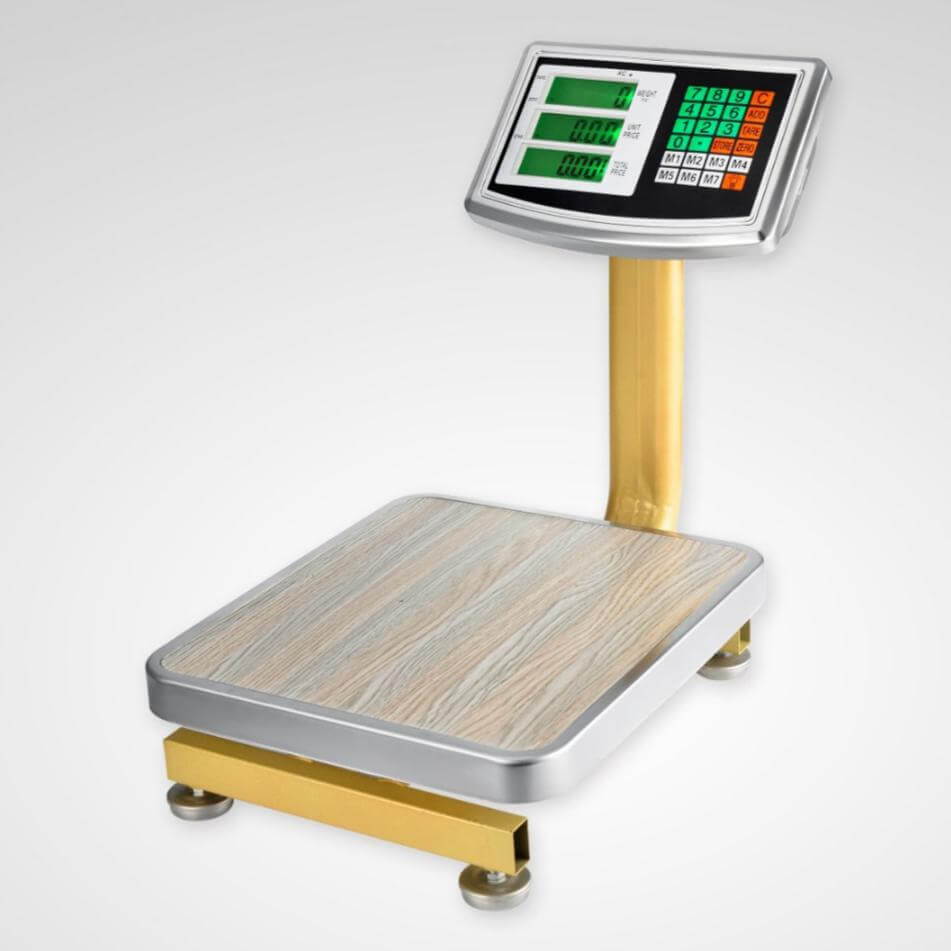 KRD Commercial Weighing Scales LCD Display 60kg/5g