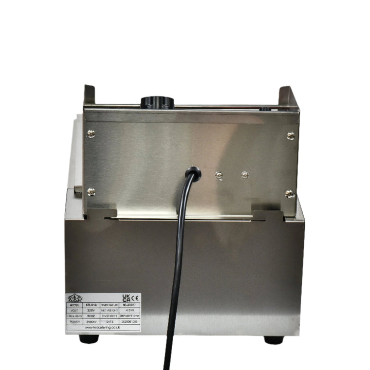 KRD Commercial Fryer Electric 6 litre Single 2.5kW Countertop KR81A
