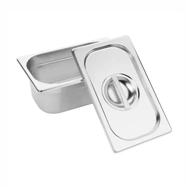 Gastronorm Klaus Grillt GN 1/1 bakplaat van AMT GastroGuss, 53 x 33 cm, 2 cm diep, met roestvrijstalen handgrepen, Lotan® antiaanbaklaag, niet  inductie, AMZN KG 25333 G