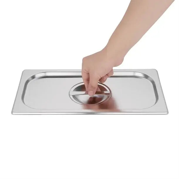 Stainless Steel Gastronorm Container Lid GN 1/3
