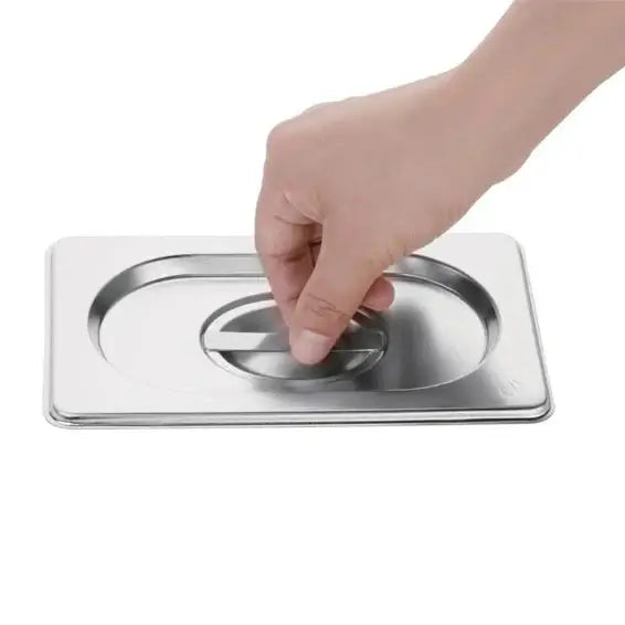 Stainless Steel Gastronorm Container Lid GN 1/9