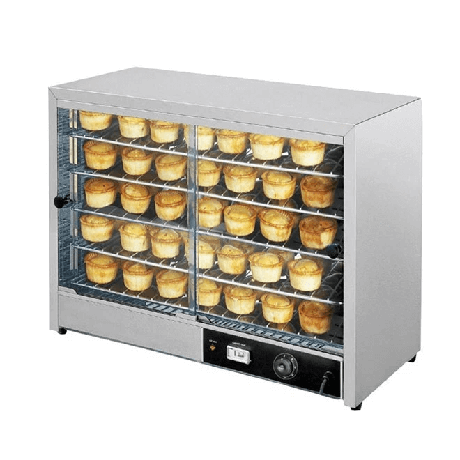 100 Pies inside Premium Heated Pie Cabinet Warmer 5 shelves FW805