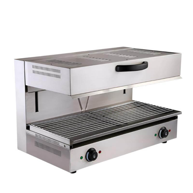 KRD Commercial Lift Salamander Grill 5.6kW 800x520x520mm Adjustable height OK800
