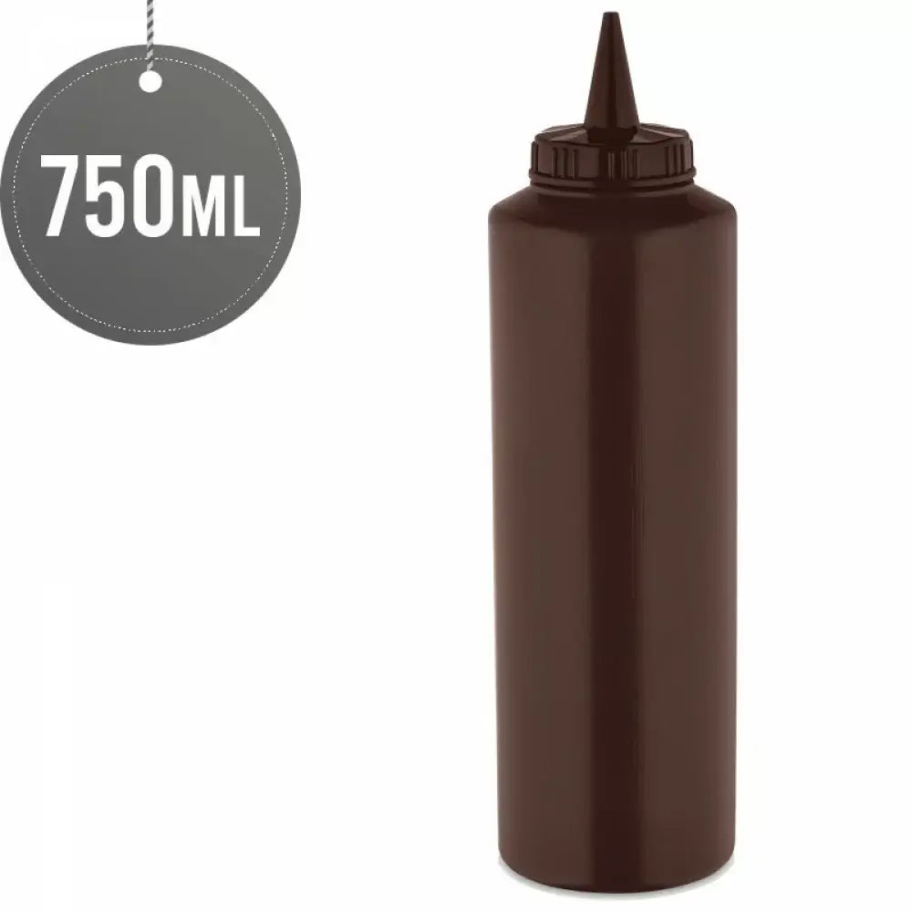 KRD Squeeze Sauce Bottle Brown 750ml (26oz)