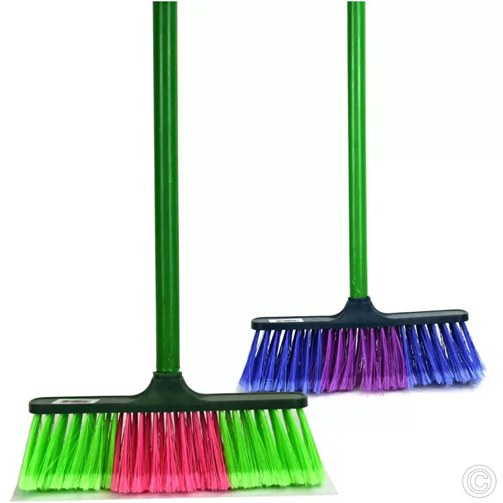 KRD Soft Broom With Handle 120cm Height