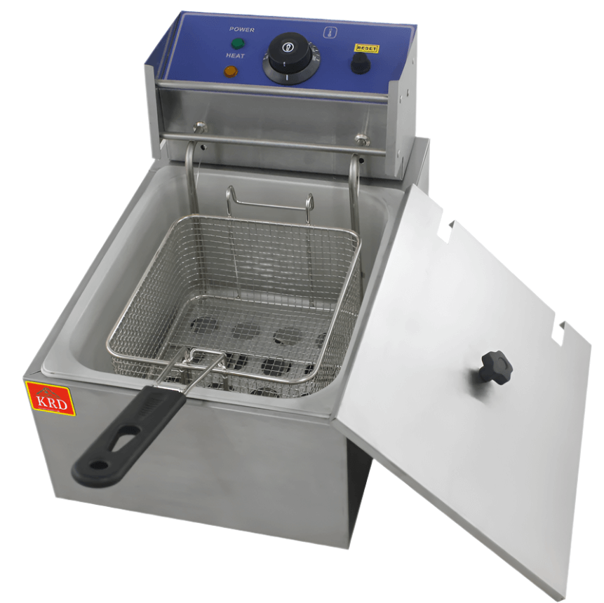 KRD Commercial Deep Fat Fryer Single 10 litres 2.5kW Countertop