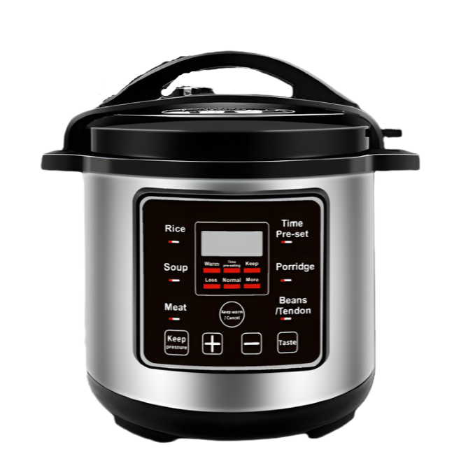 KRD Commercial Multi-function Pressure Cooker 8 Litres 1350W DTE604