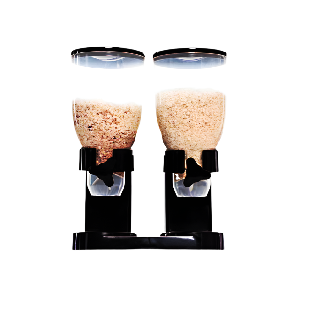 KRD Commercial Cereal Dispenser 3 litres Double DTJ081