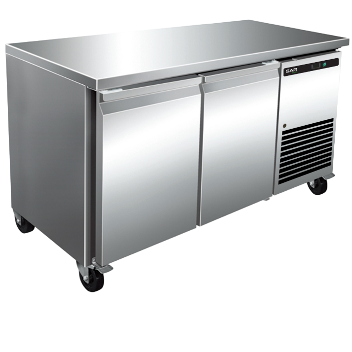 KRD Refrigerated Counter for Bakery 2 doors Depth 800mm 428 Litres PA2100TN