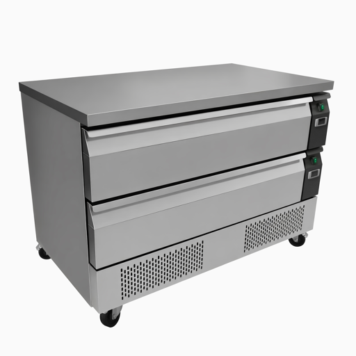 KRD FlexDrawer Counter Fridge & Freezer 905x700x840mm 4xGN1/1 CBF92