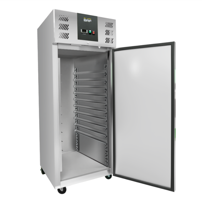 KRD 737ltr Commercial bakery Freezer Stainless steel Upright cabinet Single door 800x600mm Ventilated cooling