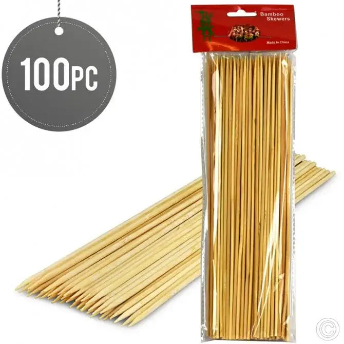 Bamboo BBQ Skewers 100pc