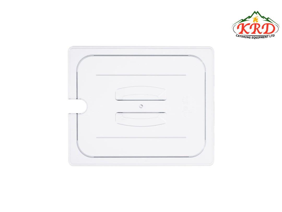 KRD Essentials Polypropylene 1/2 Notched lid
