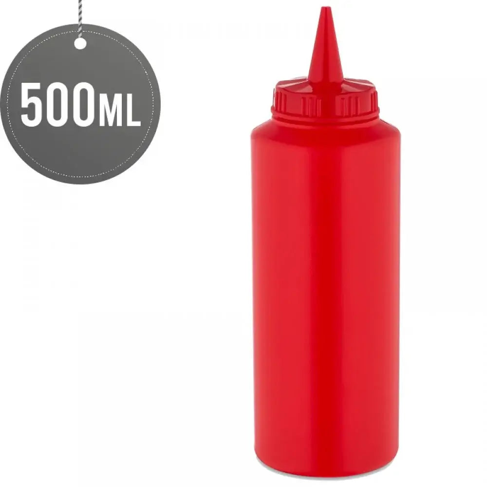 KRD Squeeze Sauce Bottle Red 500ml (17oz)