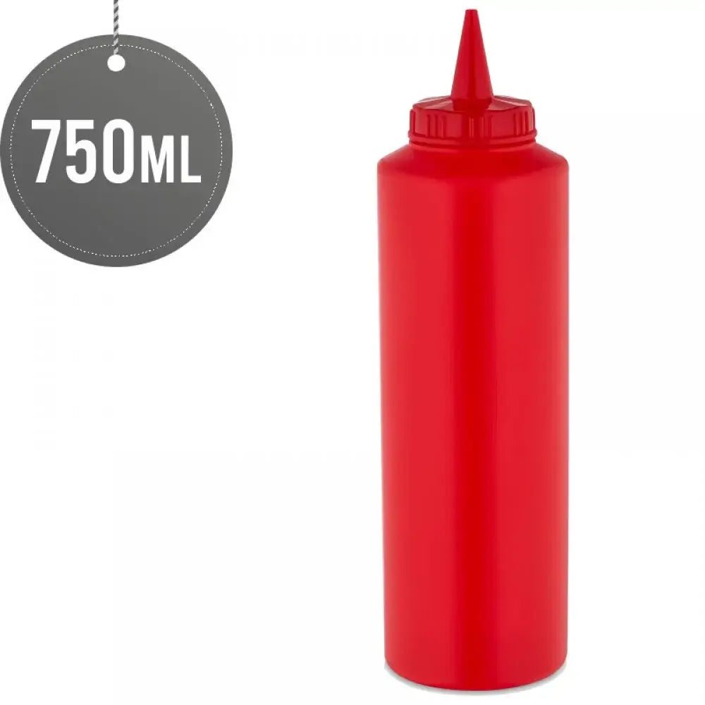 KRD Squeeze Sauce Bottle Red 750ml (26oz)