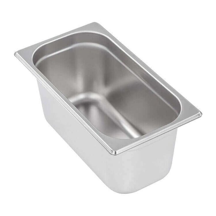 Stainless Steel Gastronorm Pan GN 1/4 Depth 100mm (Pack of 5)