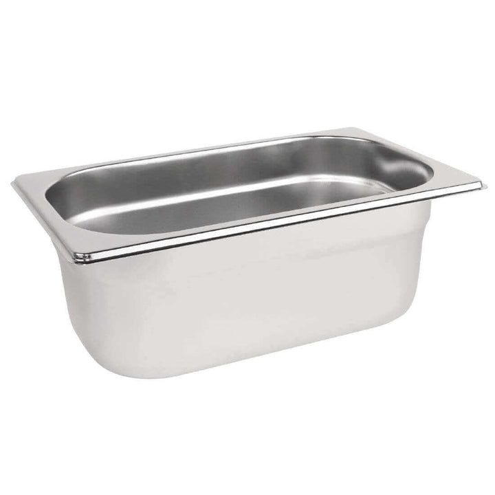 Stainless Steel Gastronorm Pan GN 1/4 Depth 100mm (Pack of 5)