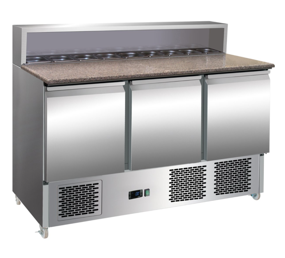 Saladettes & Refrigerated Pizza Tables