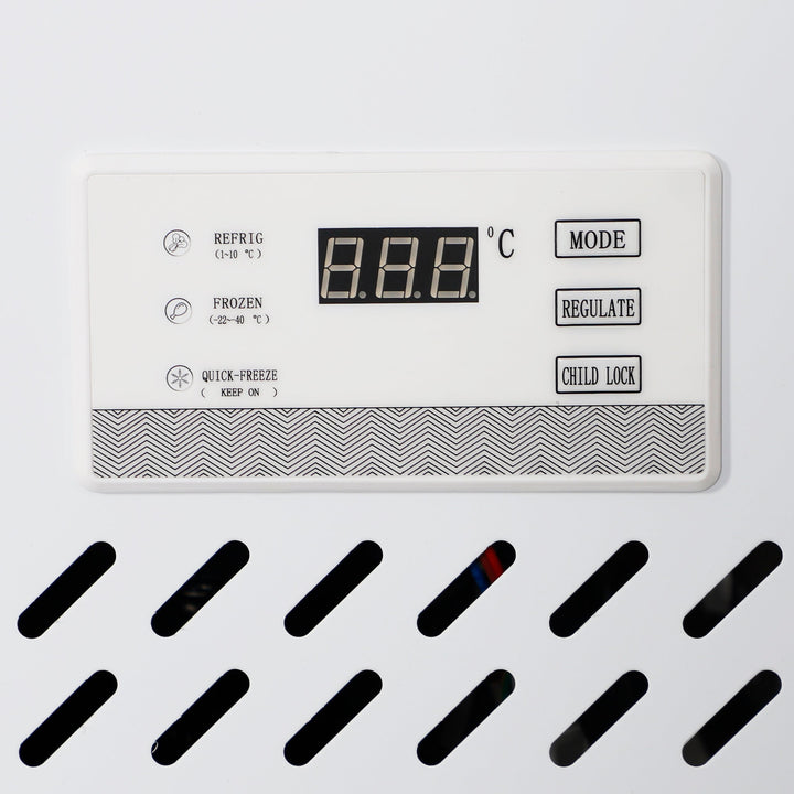 KRD Commercial Chest Freezer 357 Litres Solid Lid 1325x780x875mm White BD-40W359