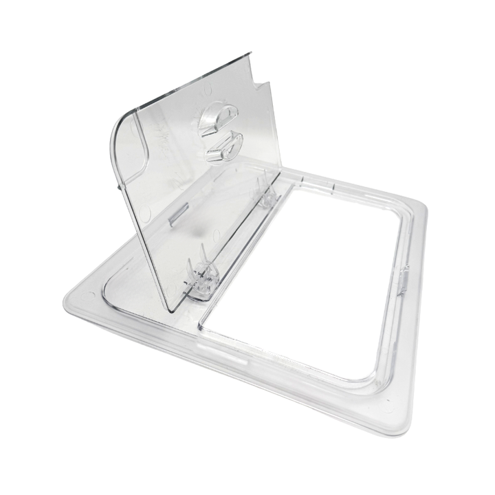 KRD Polycarbonate Gastronorm 1/2 Open Flip Lid