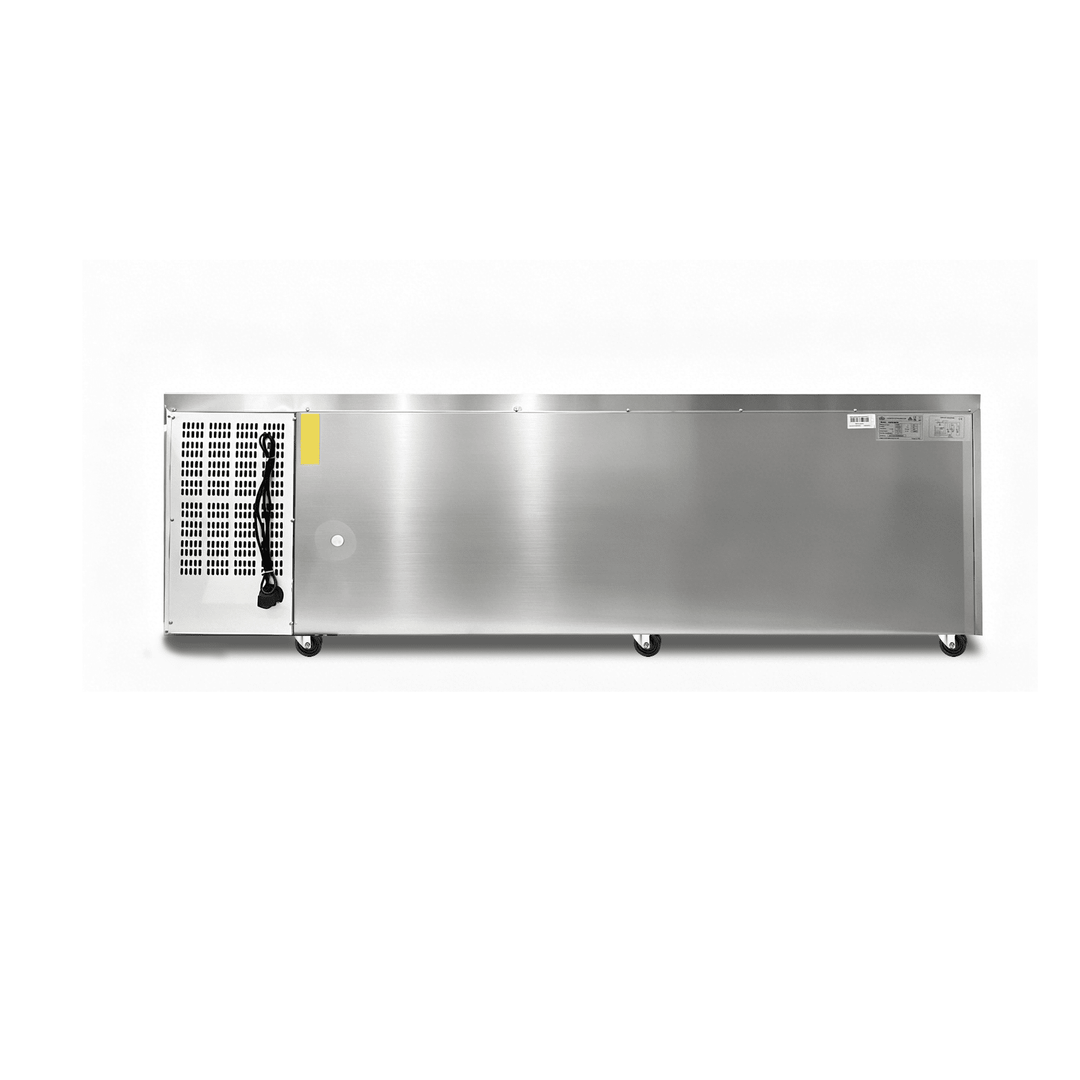 KRD Commercial Refrigerated Counter 4 Door 700mm Depth THP4140TN