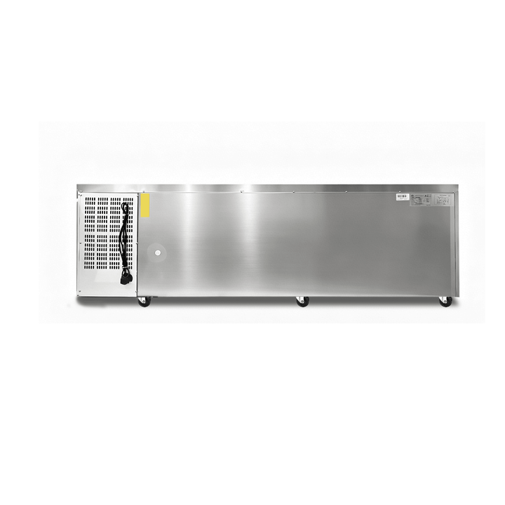 KRD Commercial Refrigerated Counter 4 Door 700mm Depth THP4140TN