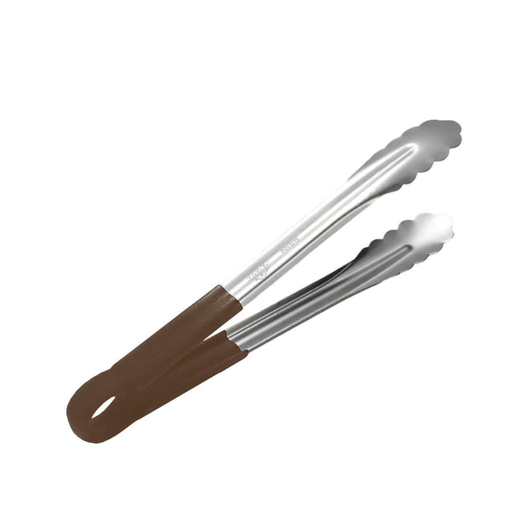 KRD Colour Coded Utility Serving Tongs clip 12" 300mm SS304