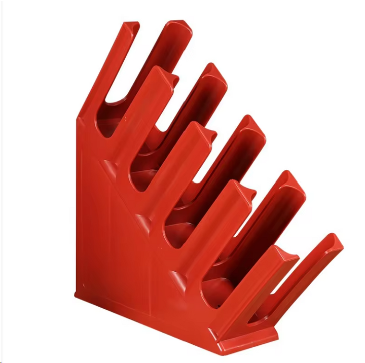 Tilted Cup Holder 4-Slots Polypropylene