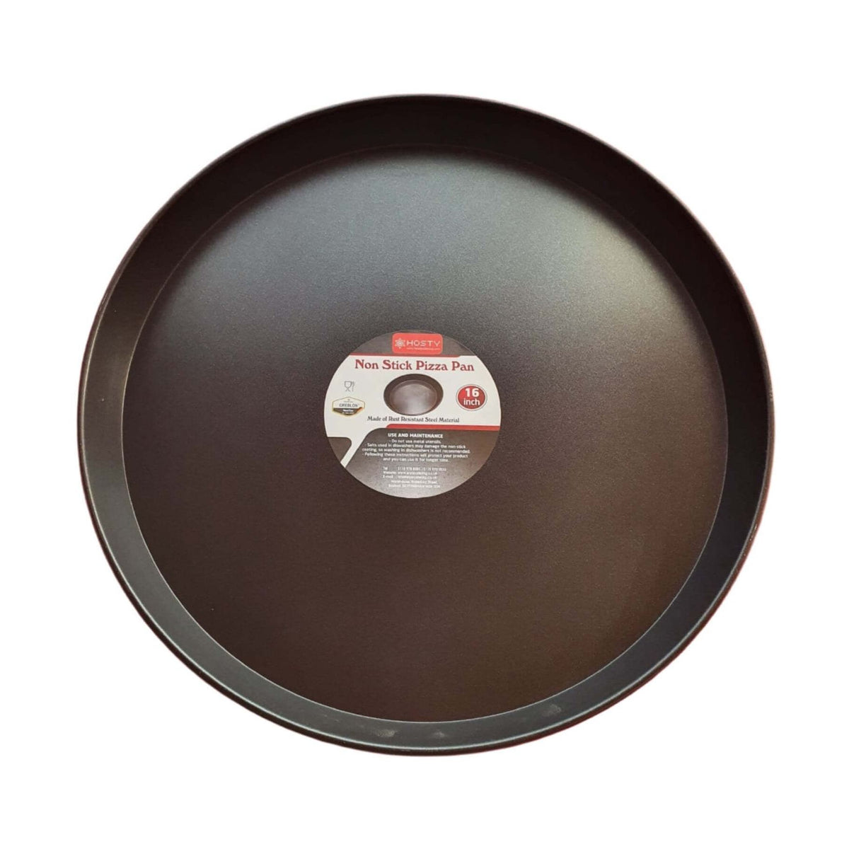 KRD 16 Inch Non-Stick Deep Pizza Pan