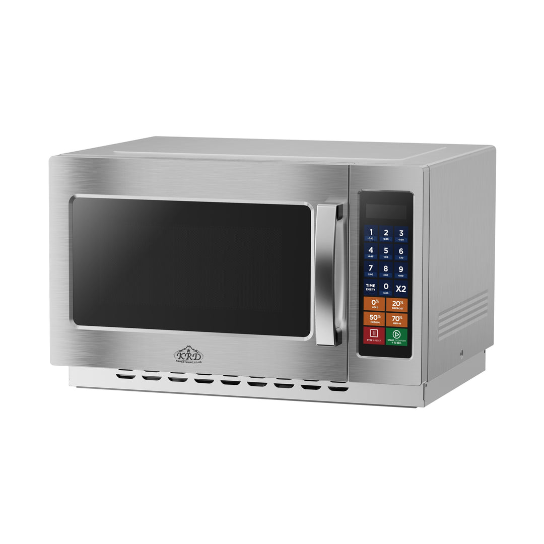 KRD Commercial Microwave Oven 34L 1400W 5 Power Levels PCM3414