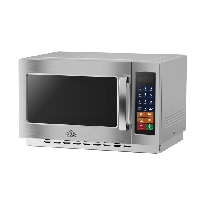 KRD Commercial Microwave Oven 34L 1400W 5 Power Levels PCM3414