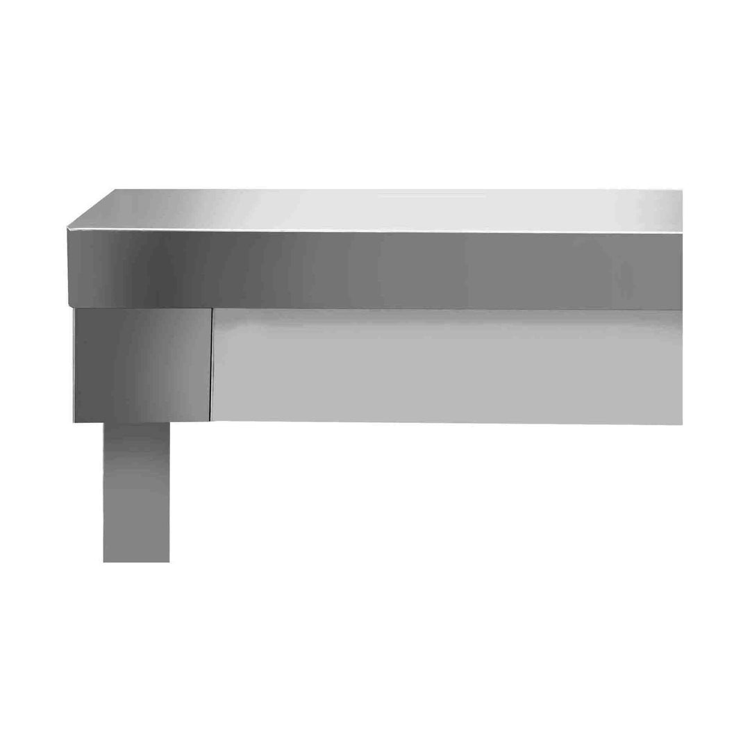 Stainless Steel Work Table Bottom Shelf 1000(W)x850(H)x600(D)mm