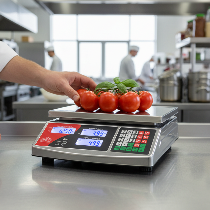 KRD Commercial Weighing Scales LCD Display 40kg/200g ACS701