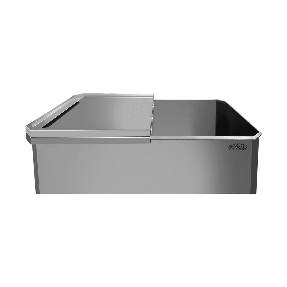 KRD Catering Ingredient Bin Trolley Stainless steel 120 litres AER47