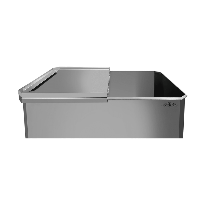 KRD Catering Ingredient Bin Trolley Stainless steel 120 litres AER47
