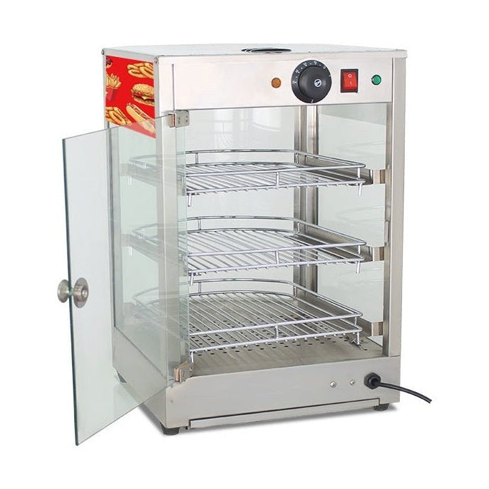 KRD Commercial Egg Tart &amp; Hot Food Warming Showcase 0.85kW KR-1P