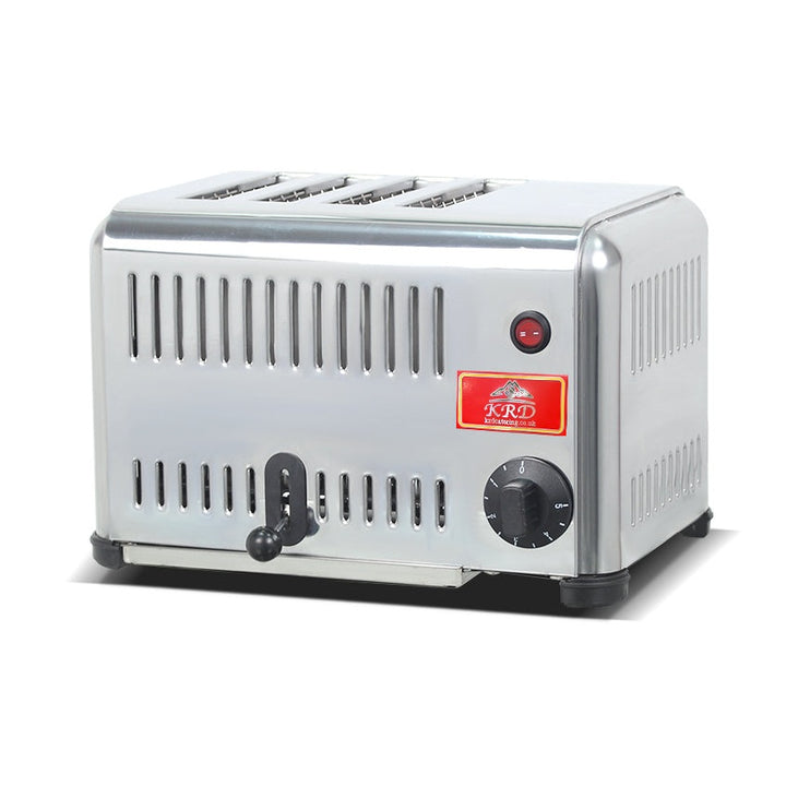 KRD Commercial 4 Slice Toaster Electric stainless steel KR-4BATS