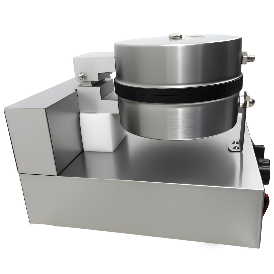 KRD Heavy Duty 1-Plate 5-heart electric waffle machine 1200W KR-HW5 in stainless steel design for commercial kitchen equipment.