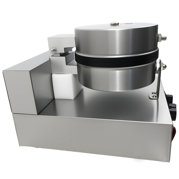 KRD Heavy Duty 1-Plate 5-heart electric waffle machine 1200W KR-HW5 in stainless steel design for commercial kitchen equipment.