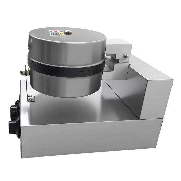 KRD Heavy Duty 1-Plate 4-heart electric waffle machine 1200W KR-HW4 stainless steel construction for commercial kitchen use.