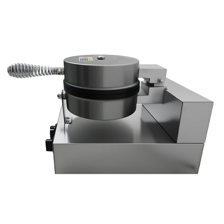 KRD Heavy Duty 1-Plate electric waffle machine 1200W KR-WM-1 stainless steel design for commercial kitchen use