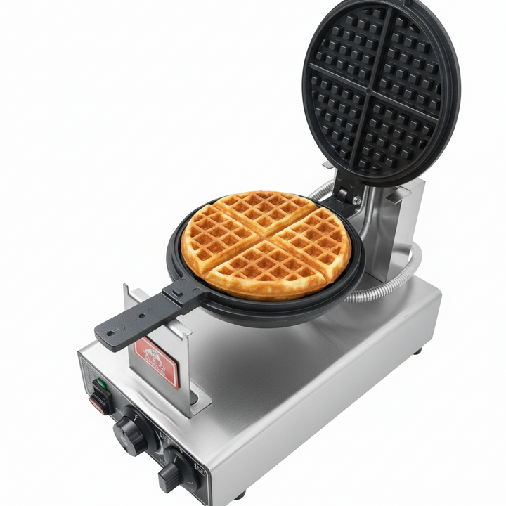 KRD Heavy Duty 1-Plate electric waffle machine 1400W KR-WM-1A