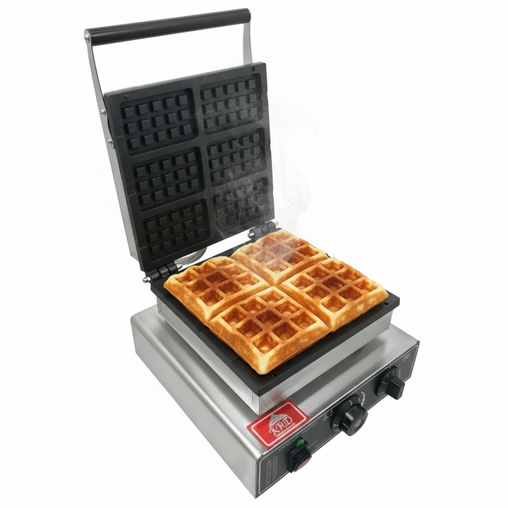 KRD Heavy Duty  Commercial Square Waffle machine 1750W  KRW-6B
