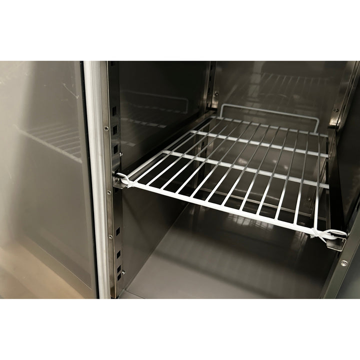 KRD Commercial Freezer counter Ventilated 3 doors Depth 700mm THP3100BT