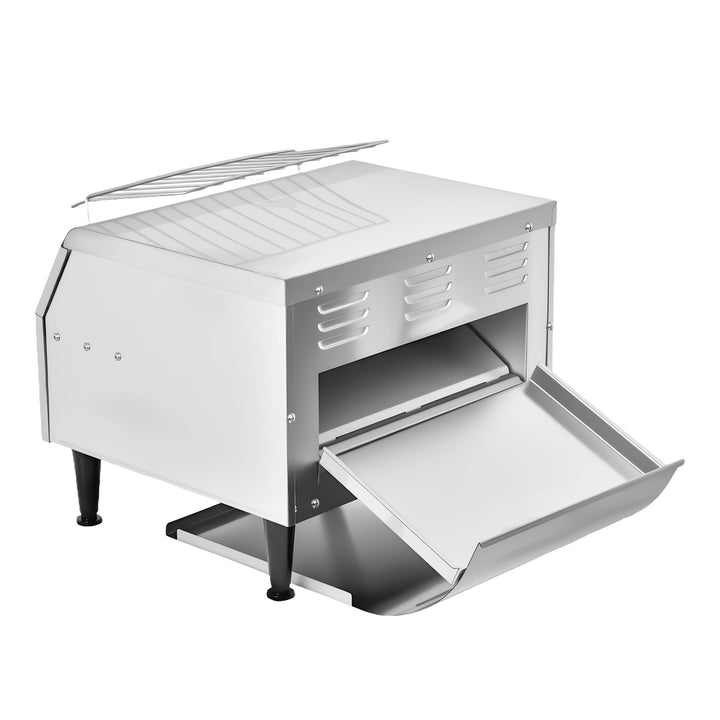 KRD Commercial Electric conveyor toaster 2640W KR-TT-450, stainless steel catering equipment for commercial kitchens